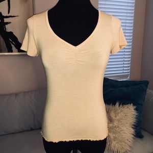 AMERICAN EAGLE AE soft & sexy lettuce hem tee XS